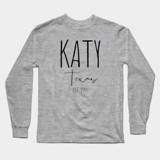 KATY Texas Long Sleeve T-Shirt